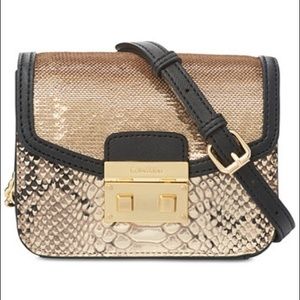 Calvin Klein Mini Push Lock Crossbody Purse